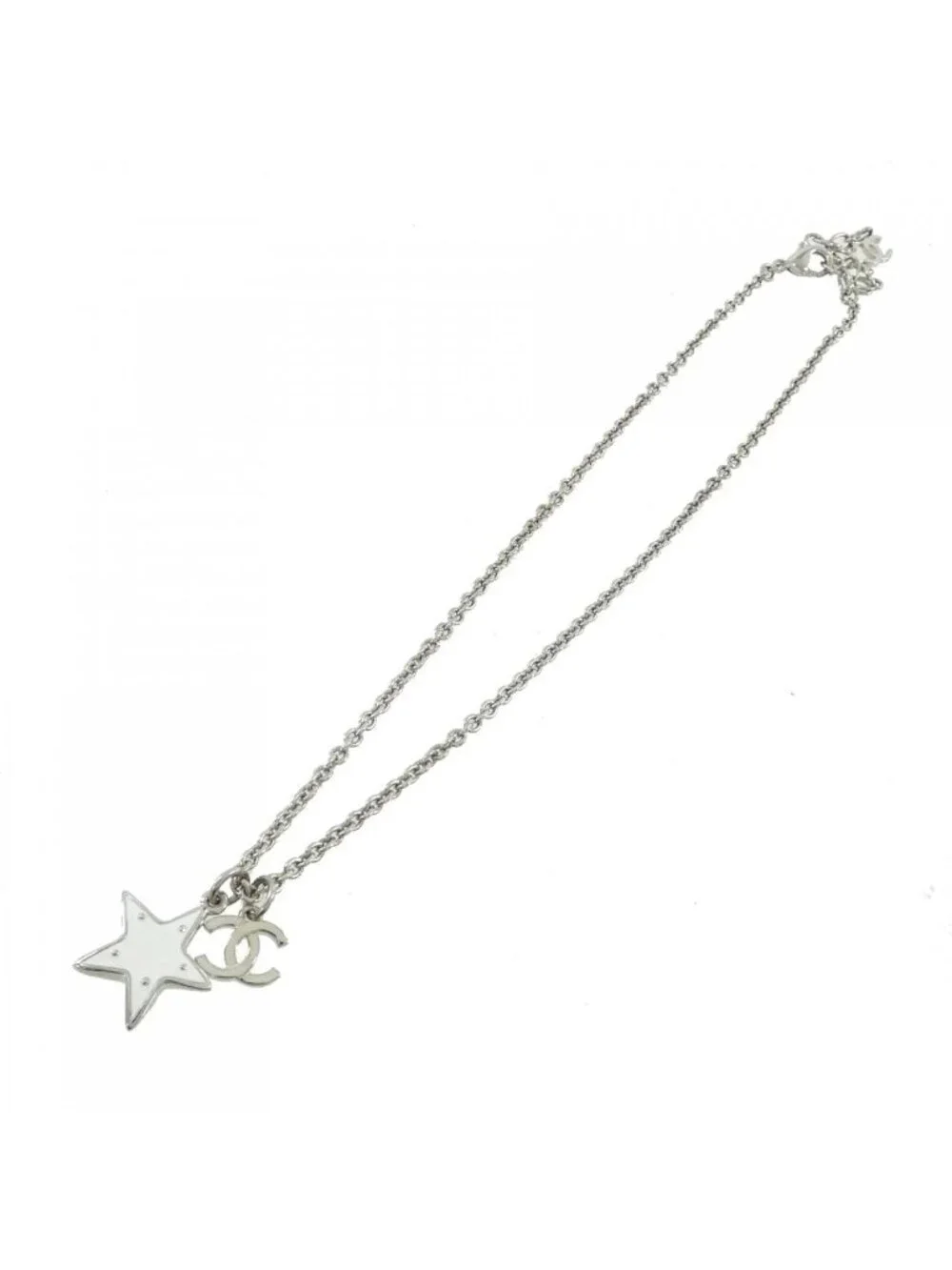 Chanel Necklace Silver